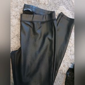 Leather leggings